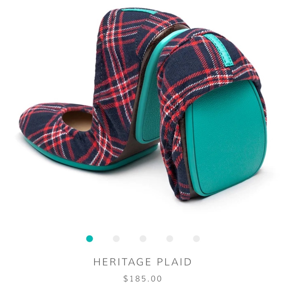 Tieks Heritage Plaid Women’s flat